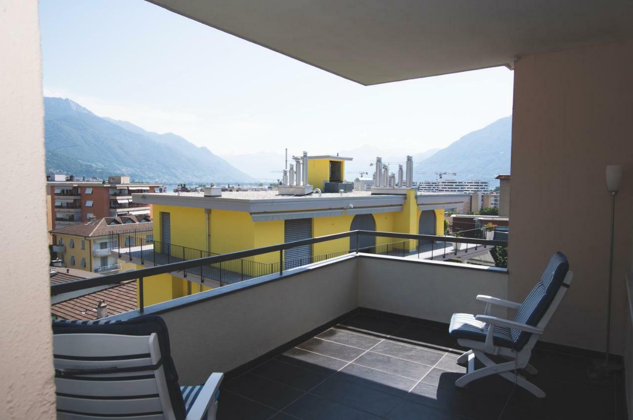 Schoene Ferienwohnung Mit Panoramablick Λοκάρνο Εξωτερικό φωτογραφία