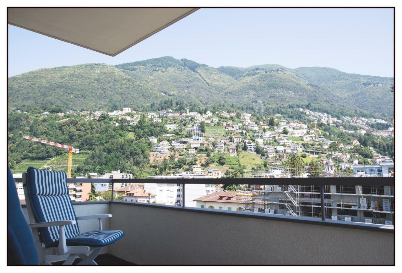Schoene Ferienwohnung Mit Panoramablick Λοκάρνο Εξωτερικό φωτογραφία